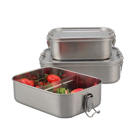 china stainless steel bento lunch box quotes|insulated stainless steel lunch containers.